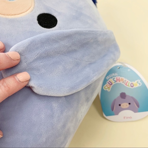 Squishmallows Fina The Donkey 12” Unisex Kids Adults Plushy Stuffed Animal NWT - Picture 7 of 11